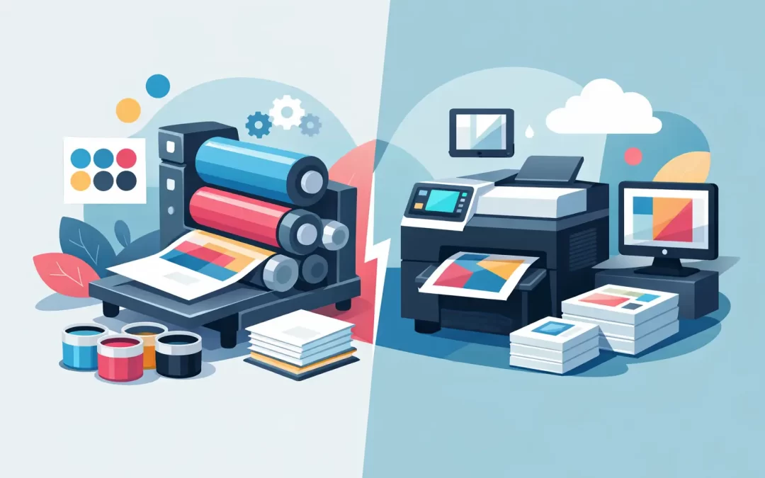 Offset Versus Digital Printing for Business