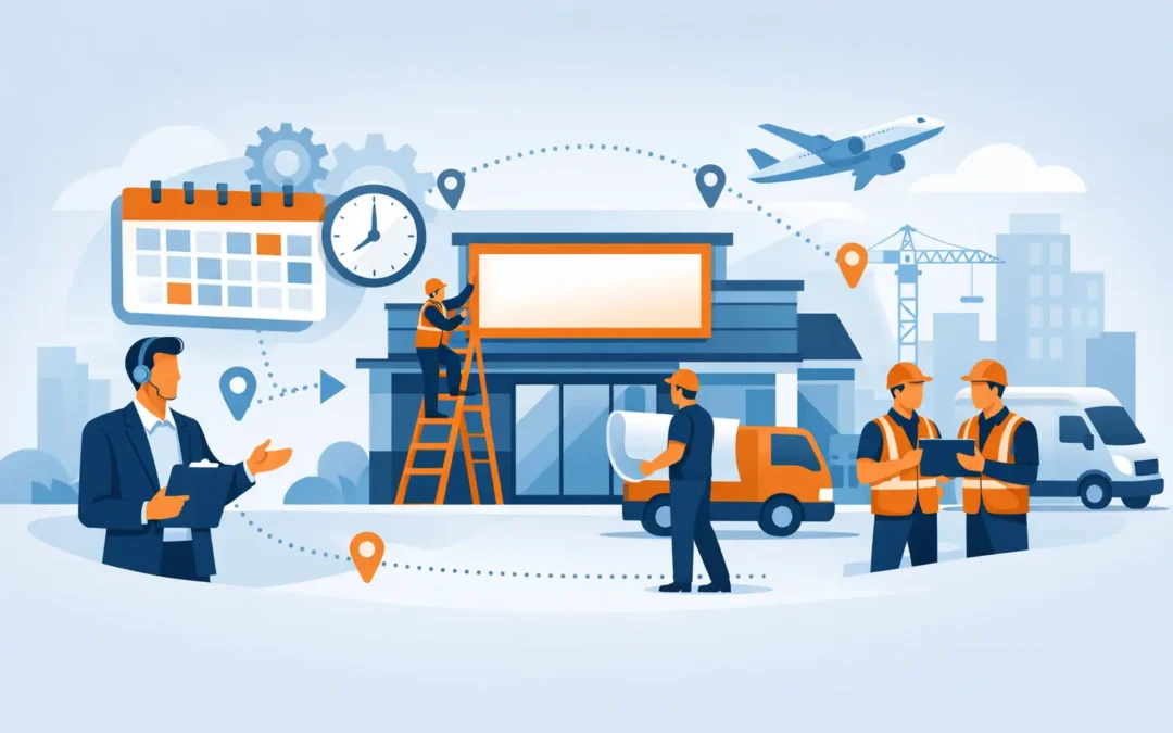 Franchise Signage Rollout Without Costly Delays