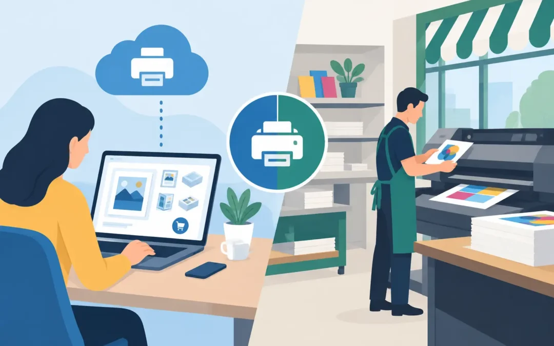 Online Printing Versus Local Printing Compared
